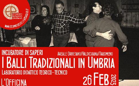 I balli tradizionali in Umbria - Laboratorio danze popolari